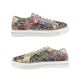 Bay Lane Kourtney Ladies Shoes Leather Casuals Punch Out Multi Coloured Lace or Zip up