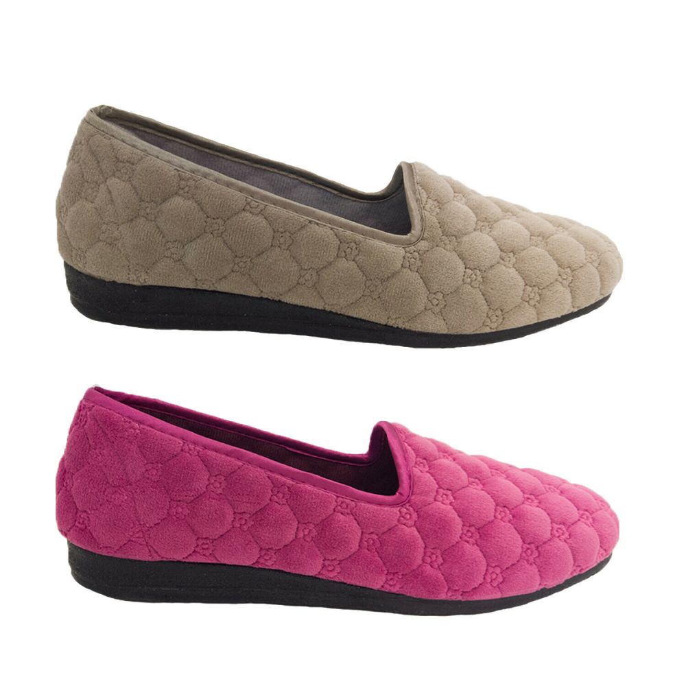 velour slippers ladies