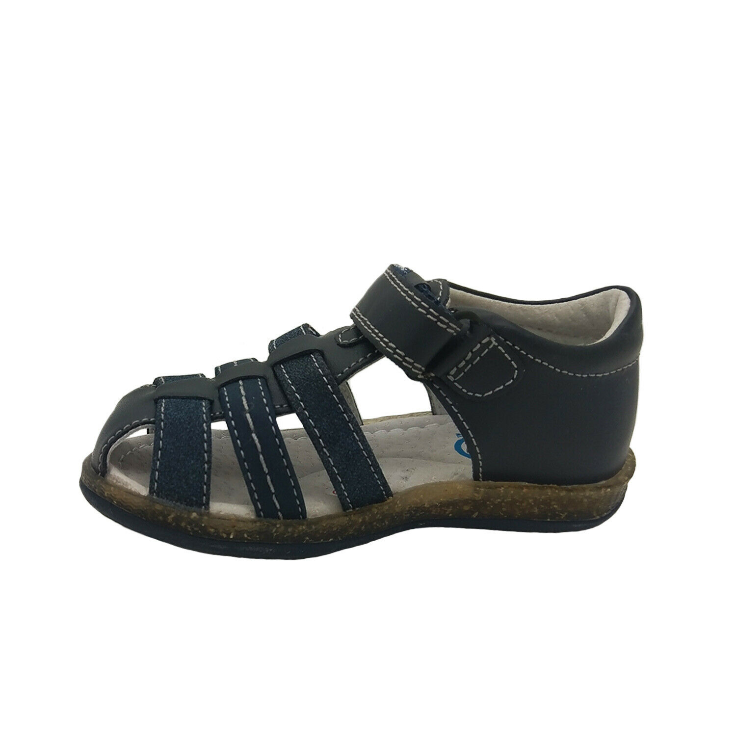 Boys Shoes Surefit Max Covered Toe Adjustable Leather Sandals EU Size ...